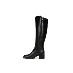 Franco Sarto Lucianna Black Leather Boots, Size 6.5